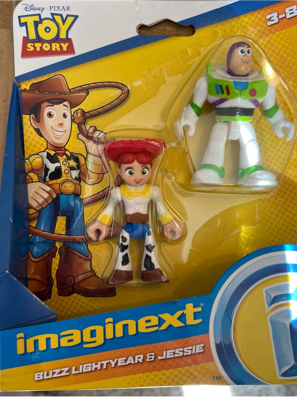 Imaginext Toy Story 4 Jessie & Buzz Mini Action Figures - New In Box DisneyPixar